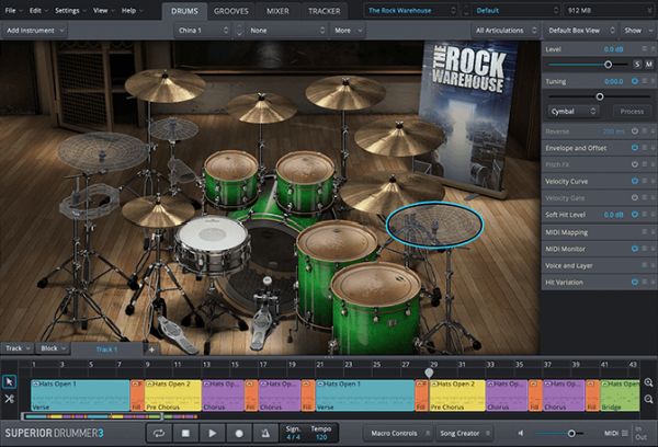Toontrack SDX - The Rock Warehouse